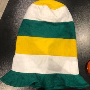 Green, White and Yellow Top Hat for Saint Patrick's Day